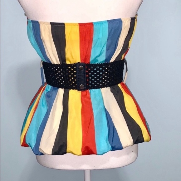 Strapless Top multicolored Size S - Picture 5 of 9